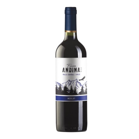 Vino Tinto Finca Andina Merlot 750 ml