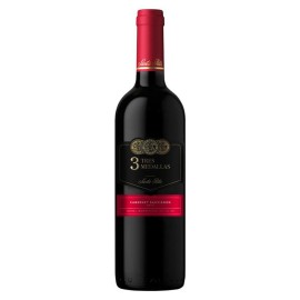 Vino Tinto Tres Medallas Cabernet 750 ml