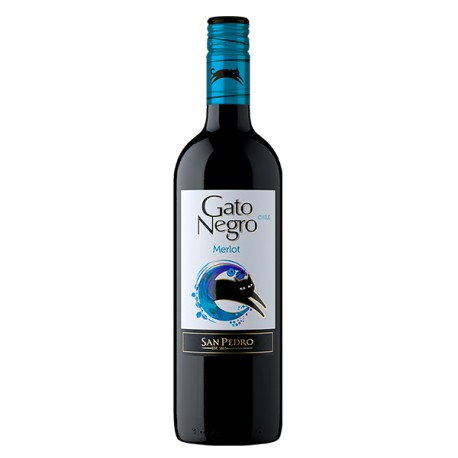 Vino Tinto Gato Negro Merlot 750 ml