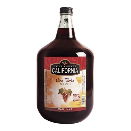 Vino Tinto California 4 lts