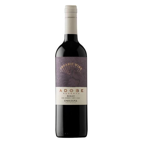 Vino Tinto Adobe Merlot 750 ml