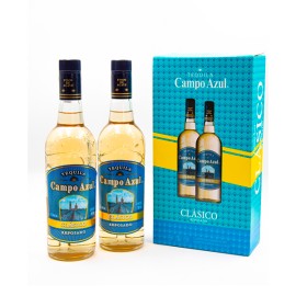 Tequila Campo Azul Duo Pack 750 ml