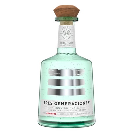 Tequila Tres Generaciones Plata 750 ml