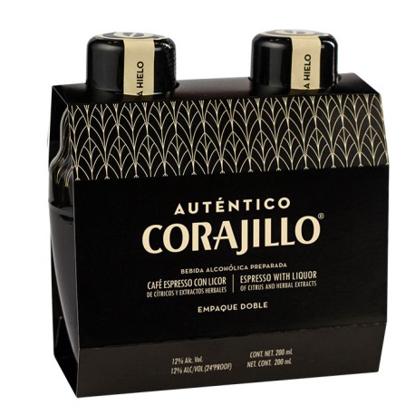 Licor Auténtico Corajillo 200 ml 2 Pack