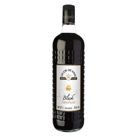 Licor Ucero Black Sambuca 1000 ml