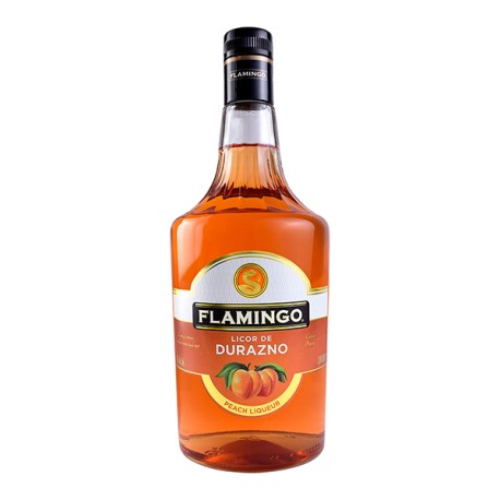 Licor Flamingo Durazno 1000 ml