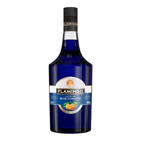 Licor Flamingo Blue Curacao lt
