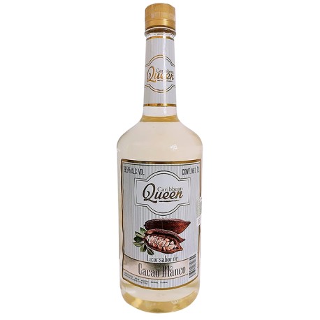Licor Caribean Queen Cacao Blanco lt
