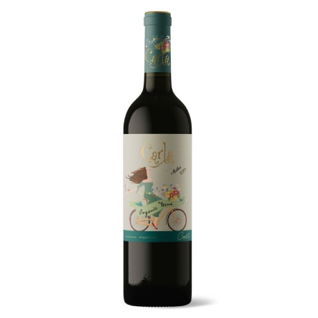 Vino Tinto Carla Fino Orgánico Malbec 750 ml