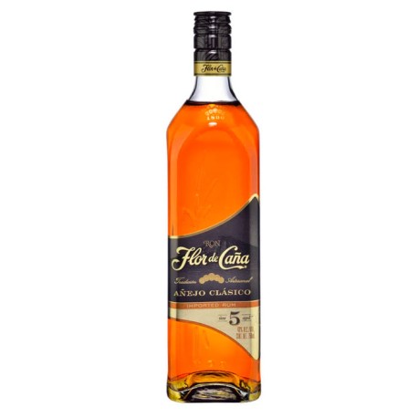 Ron Flor De Caña Añejo 5 Años 750 ml