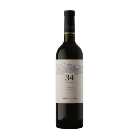 Vino Tinto 34 Cabernet Franc 750 ml