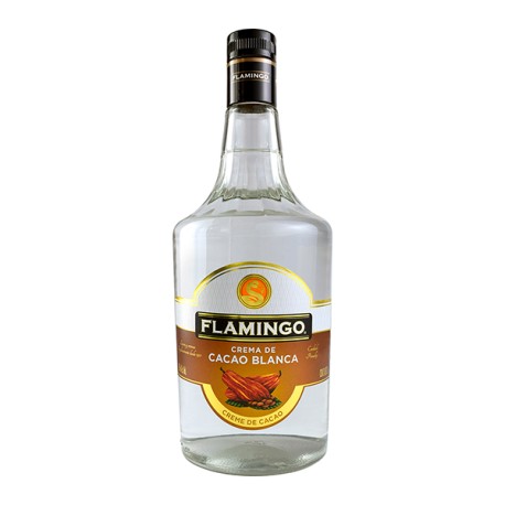 Licor Flamingo Cacao Blanca lt