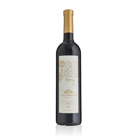 Vino Tinto Gran Reserva Casa Madero Shiraz 750 ml