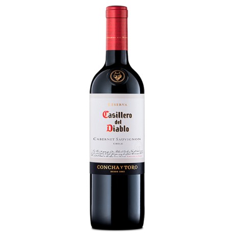 Vino Tinto Casillero Del Diablo Cabernet Sauvignon 750 ml