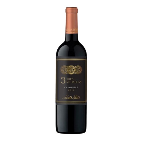 Vino Tinto Tres Medallas Carmenere 750 ml