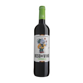 Vino Tinto Beso De Vino Tempranillo EcolóGico 750 ml
