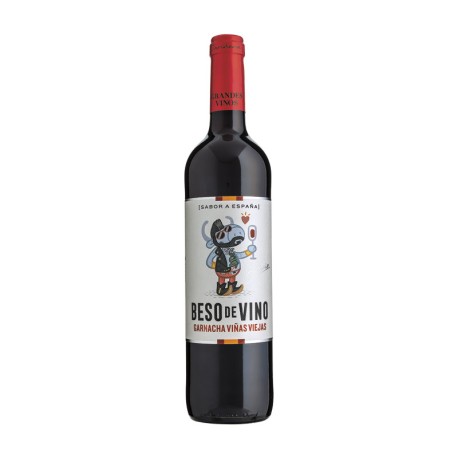 Vino Tinto Beso De Vino Viñas Viejas Garnacha 750 ml